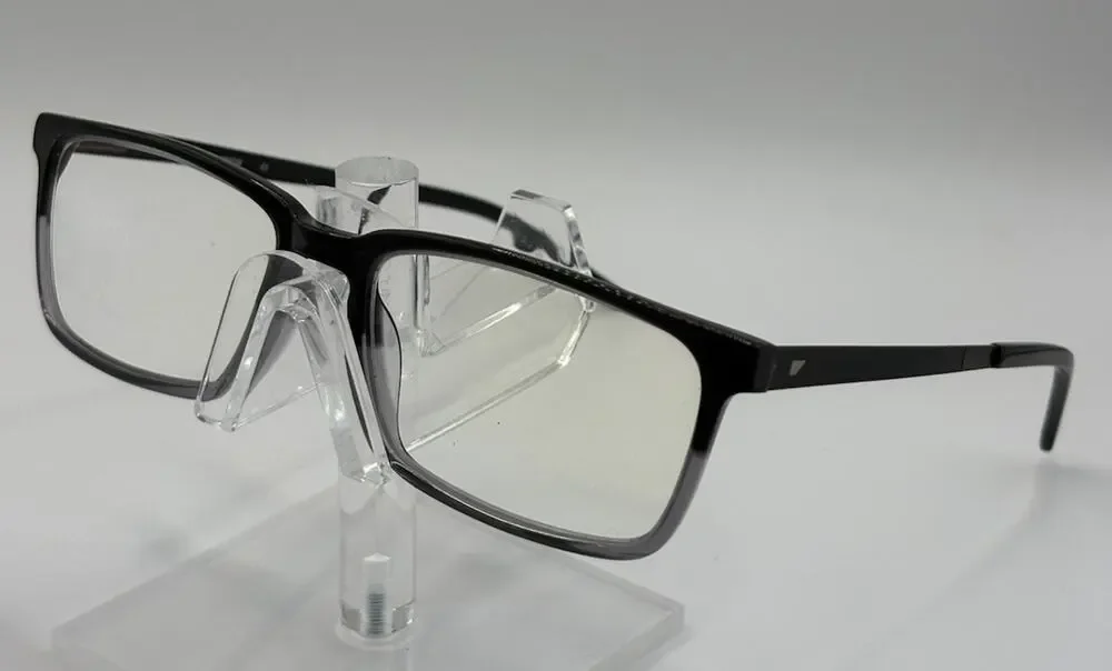Altair Evolution A4048 Eyeglasses Black Fade Rectangle 55-17-145 Men's
